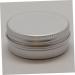 FRCOLOR Cosmetic Jars Travel Containers for Toiletries Travel Glass Butter Cream Oil Pastels Travel Jars for Creams Cream Jars with Lid Tea Pomade Aluminium Tin Travel Can - Buy Online on GoSupps.com