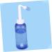 Lurrose 500ml Nasal Wash Bottle - Sinus Rinse System for Household - Plastic Nasal Washer for Adults and Kids - Blue 27X7.5CM - Buy Online on GoSupps.com
