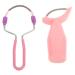 2 pi ces pilateur Facial Manuel Portable Ressort Outil pilation pour Femme Absorbeur de Sueur pour Visage Compact et Rapide pour limination des Poils