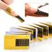 Profico Self-Adhesive Nail Extension Templates - 100 Silver Stencils for Gel & Acrylic Nails - Buy Online on GoSupps.com