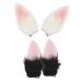 POPETPOP 2 Pairs Alligator Hairpins Bunny Ears Hair Clip Rabbit Hair Clip Ear Hair Clips for Women Bunny Hair Clips Cosplay Rabbit Ear Headdress Hair Clip Accessories Plush Aldult