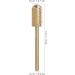 Gold Carbide Nail Drill Bit Replacement - Electric File Broach for Precision Nail Care - Buy Online on GoSupps.com