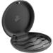 LUXUROME Retainer Case Solid Orthodontic Case-Black(2 Pack) 1 Black