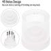 Plastic Nail Drill Stand | 48 Holes Transparent Holder for Nail Art | Organizer Box | International Shipping - Buy Online on GoSupps.com