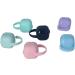 6 Pack Pacifier Cover - Food Grade PP Holder in 6 Colors for Baby Pacifiers & Snacks | International Shipping - Buy Online on GoSupps.com