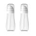 Small Spray Bottle with Fine Mist, 2 Pack 3.4oz/100ml Travel Spray Bottles for Hair and Face, Refillable Hair Spray Bottles for Perfume,Plants,Christmas Tree,Liquid Cosmetics and Cleaning Solutions