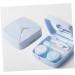 Solustre Crutching Covers & Contact Lens Holder Case - Travel Container for Lenses & Mirror | Durable & Compact Lens Solution - Buy Online on GoSupps.com