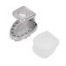 Shop Bling Teeth Accessories for Halloween & Hip-Hop Fashion Stylish Brass Galvanization with Solitaire Portal Diamond Silver - Buy Online on GoSupps.com