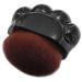 Baluue Foundation Makeup Brush Flat Top Face Blush Liquid Powder Brush Cat Paw Shaped Concealer Brush for Blending Powder Cosmetics Black