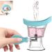zalati Eye Wash Cup Eye Bath Cleaner Bottle Container for Eye Care Cleaning Tool - Blue