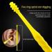 Portable Ear Cleaner Stainless Steel Ear Spoon Set Stainless Steel Ear Wax Remover Reusable Stainless Steel Ear Wax Remover Set Ear Wax Easily Removed Ideal for Personal and Home Use(Yellow) - Buy Online on GoSupps.com