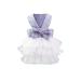 Doublehero dog bubble rock summer fashion stripes lace dog dress princess dresses dresses for dogs cute sleeveless clothing vintage clothing cough dairy for fixed halloween christmas xl blue