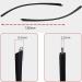 DeeboW Glasses Replacement Temples - Universal TR90 Eyeglass Arms (1 Pair) | Black Eyeglass Repair Kit for International Shipping - Buy Online on GoSupps.com