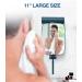 TOUCHBeauty 3X Shower Mirror with Razor Holder - 360 Degree Swivel, Larger Size 11, Blue Men's Bathroom Accessories - Buy Online on GoSupps.com
