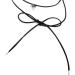 Shop Elegant Heart Pendant Choker Necklace - Adjustable Black Suede Fashion Jewelry - Buy Online on GoSupps.com