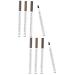 FOMIYES 8 pcs Makeup #chestnut Eyebrow Pencil Natural Pen Fine #brown Grey #black Liquid #dark Long-lasting 1 count (Pack of 1) As Shownx2pcs