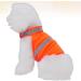 Villcase High Visibility Reflective Safety Vest for Dogs - Breathable Fluorescent Orange Summer Clothing for Walking Running Hiking - Size L - Buy Online on GoSupps.com