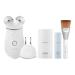NuFACE TRINITY+ and Effective Lip & Eye Attachment Set   Microcurrent Facial Toning Device to Contour Eyebrows  Eyes  Mouth and 11 s Trinity+ w/ Lip & Eye Attachment