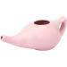 HealthGoodsIn Ceramic Neti Pot with 5 Sachet Neti Salt - Peach Color 250ml Capacity - Buy Online on GoSupps.com