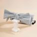 Wiwpar Knotted Bow Headband for Women - Fashionable Solid Blue Hair Accessory - Buy Online on GoSupps.com