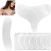 8-part reusable silicone-anti-fold pad set contains cleavage-chest pad-nack pavement eye folds for the prevention and elimination of wrinkles