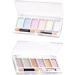 Nail Mirror Powder 6 Colours Manicure Chrome Glitter Pigment with Eyeshadow Stick Colorful nail glitter powders - Buy Online on GoSupps.com