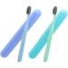 Mobestech 6-Piece Toothbrush Set with Travel Case - Sensitive Natural Oral Care for Adults - Perfect Gift Idea - Buy Online on GoSupps.com