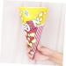 Healeved 500 Pcs Container Paper Popcorn Bags Popcorn Bucket Clear Cups Food Pouches Candy in Bulk Items Yellow Candy Paper Food Bag Bulk Food Containers for Food Gift Box Tight 16*16cmx5pcs As Shownx5pcs - Buy Online on GoSupps.com
