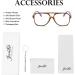 JOVAKIT Aviator Blue Light Glasses for Men & Women | Retro 70s Style Anti Eyestrain Computer Glasses | Brown Tortoise 58mm - Buy Online on GoSupps.com