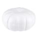 COHEALI 1 Set 2pcs Pumpkin Thanksgiving Polystyrene Halloween Mold Crafts Mini Child White 20X20X10CM