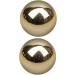 Healvian 6 StK Brass Massage Balls - Gymnastics & Exercise Relaxation | Optimal Health & Wellness - Buy Online on GoSupps.com