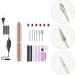 FRCOLOR 1 Set Nail Polisher Power Tools Kit De Manicura Nail Tools Professional Pedicure Tools Electric Manicure Kit Professional Nail Polishing Heads Bits Nail Beauty Tool Manicure Tool - Buy Online on GoSupps.com