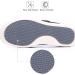 GSFY Diabetic Men Edema Shoes 8.5 Wide - Adjustable, Non Slip Walking Shoes for Swollen Feet - Black, Lightweight Indoor/Outdoor - Buy Online on GoSupps.com