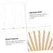 Baluue 18 Pcs Wooden Handle Wig Crochet Hair Braiding Tools Bead Link Threader Stainless Steel Khaki - Buy Online on GoSupps.com