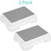 Vive Bath Step Stool (4.5) - Slip Resistant, Stackable Indoor/Outdoor Safety Stepping Stool for Handicap, Elderly, Seniors - Nonslip Bathroom Aid for Bathtub, High Beds, Kitchens - Hands Free (2 Pack) - Buy Online on GoSupps.com
