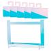Mikinona 1 Set Nail Display Board Durable Nail Tips Holder False Nail Display Stand Decorative Nail Art Tip Boards Reusable False Nail Tips Holder Acrylic Nail Tips Display Nail Tips Stand