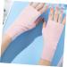 minkissy 3 Pairs Ice Silk Nail Gloves nail salon gloves anti-uv fingerless gloves anti gloves nail molding gel UV nail gloves UV gloves for gel manicures breathable Miss Nail supplies Nylon - Buy Online on GoSupps.com