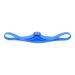 Neckline Shaving Template | Adjustable Haircut Band | DIY Silicone Curve Transparent Ladder for Salons - Blue - Buy Online on GoSupps.com