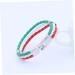 SOIMISS Braided Country Flag Wrist Straps | Football Match Bracelets & Wristbands | Global Shipping Available - Buy Online on GoSupps.com