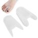 Toe Separator Silicone Bunion Corrector Gel Hallux Valgus Separator Hammer Toe Separator Toe Spacers Pads for Realign Crooked Toes Foot Care(S)