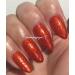 Bluesky Gel Polish Orange Shimmer Frosty Copper Fine Glitter Sparkle VIP11 Nail UV LED Soak Off 10ml - Buy Online on GoSupps.com