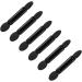 Ipetboom 50pcs Makeup Eyeshadow Disposable Eyeliner Eye Shadow Applicator Eye Shadow Brush 5.50X0.20X0.20CM Black - Buy Online on GoSupps.com