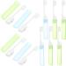 Minkissy 30-Pc Portable Travel Toothbrush Set - Soft Bristle Folding Toothbrush for Adults - Comfortable & Convenient Daily Cleaning - Buy Online on GoSupps.com