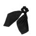 ROWAG Black Silk Scarf Scrunchies for Women - Hair Ribbon Ponytail Holder and Hair Ties - Buy Online on GoSupps.com