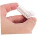 Minkissy 4 Pairs Bicycle Clips & Helmet Hooks | Double Glasses Case for Women | Sport Mask Connections & Birth Control Face Mask | White PVC Ski Accessory - Buy Online on GoSupps.com