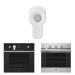 Obstate door lock oven child safety oven door child locking child locking of the door lock oven fuse oven door backup child locking for kitchen baked doors 1 pc in white