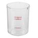 R servoir D'eau de Rechange en Abs Transparent 240-600 Ml pour Appareil Vapeur Visage Professionnel Godet Amovible pour Soins du Visage en Salon Spa et Usage Domestique Tasse