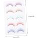 5 Pairs Colored False Eyelashes Colorful Lashes Toiletries Makeup Synthetic Fiber Eyelash Eye Lashes Extension Pestanas Postizas Naturales Decorate Girl Luxury Artificial Fiber - Buy Online on GoSupps.com