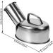 Urinals for Men Spill Proof Male Urinal Urine Bottle Stainless Steel Men Urinal Potty Portable Male Urinal Cups for Incontinence Patient Elderly Travel Driving Camping Urinals - Buy Online on GoSupps.com