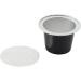 250Sets Capsules de Caf Rechargeables Tasse Capsules de Caf Jetables Emballage Fournitures de Caf pour Noir - Buy Online on GoSupps.com